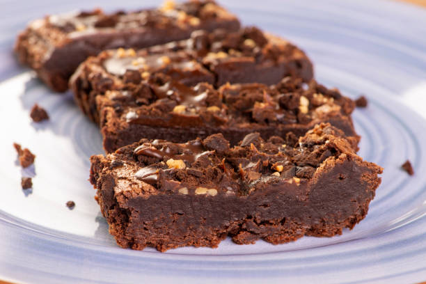 istock some brownie slices on a blue plate 1316838471