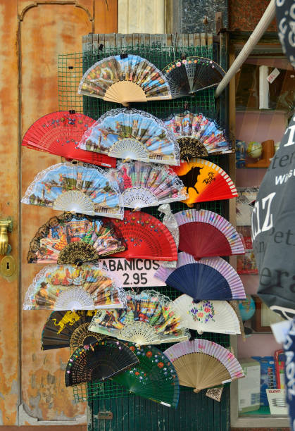 istock Flamenco Style Hand Fans 1316840655