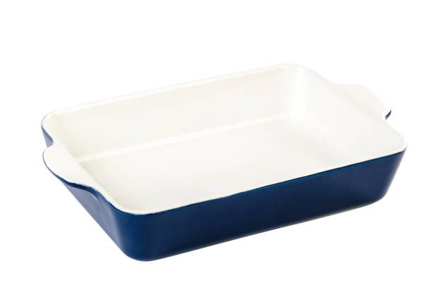 istock Ceramic cooking baking dish on a white background 1316845750