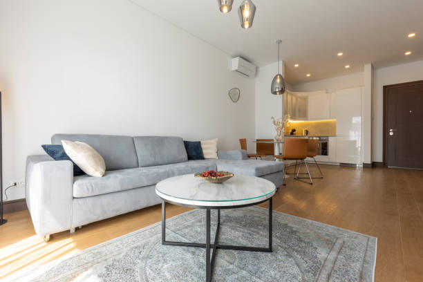 istock Interior of a modern living room 1316849575