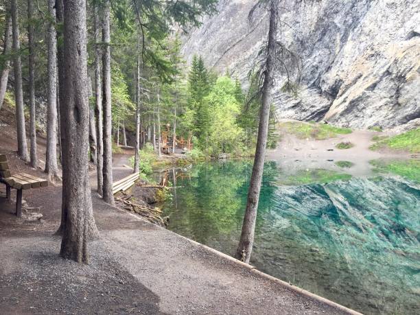 istock Beautiful Grassi Lakes in Canmore, Alberta, Canada. 1316853685