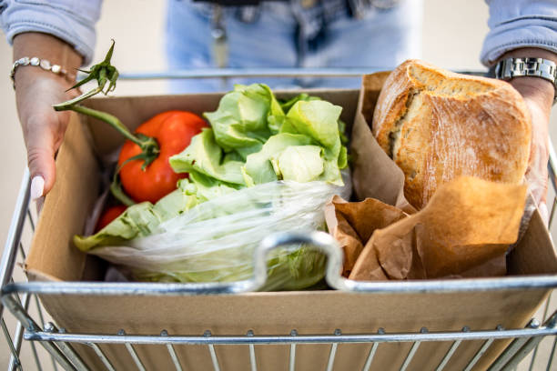 istock Groceries shopping. 1316857542
