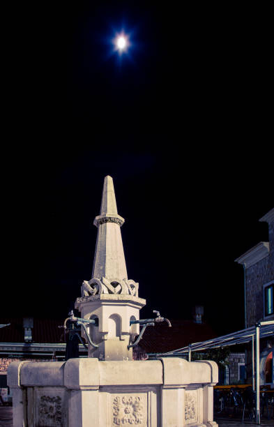 istock fountain in a square in Herceg Novi 1316868822