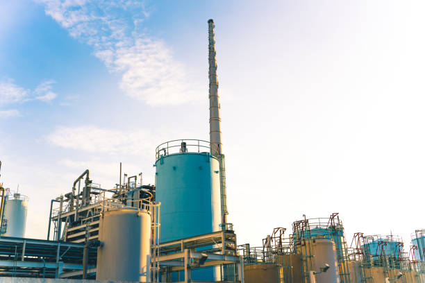 istock Petrochemical plant at sunlight 1316892018