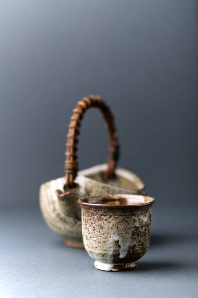 istock Traditional, handcrafted ceramic on paper background. Soft focus. Copy space. 1316897203