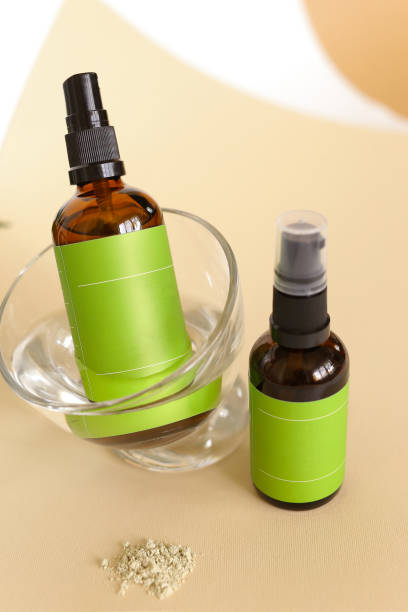 istock Glass Spray Bottles for cosmetic purpose 1316898081