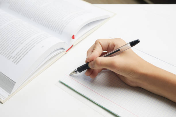 istock Study at home. self-education. Schoolchildren and students study remotely in quarantine. Home schooling 1316900302