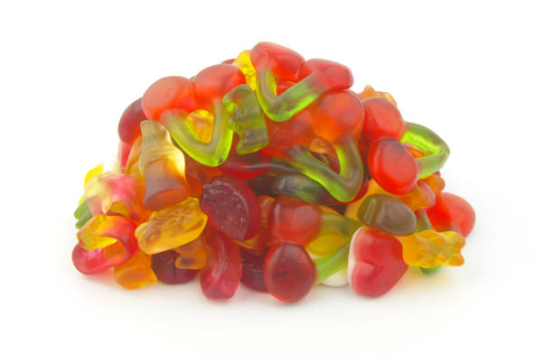 istock Different gummy candies isolated on white 1316906442