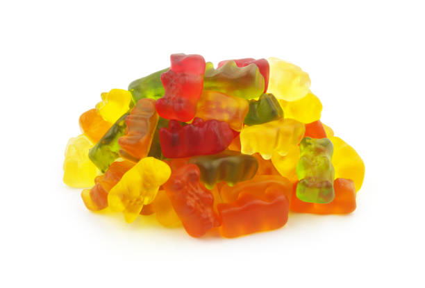 istock Gummy bears candies isolated on white 1316906461