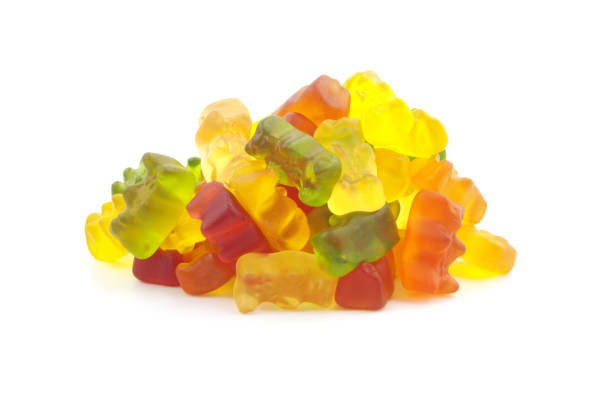 istock Gummy bears candies isolated on white 1316906468