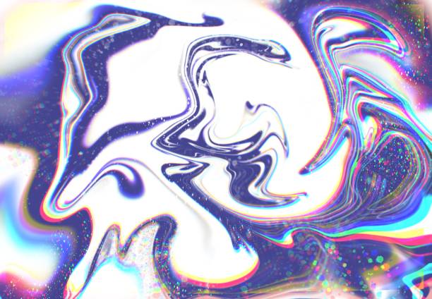 istock Abstract multicolored background with on-trend colors. Designing wrapping paper, wallpaper, and more. Mixing acrylic paints. Modern liquid art. Ink stain pattern. 1316906580