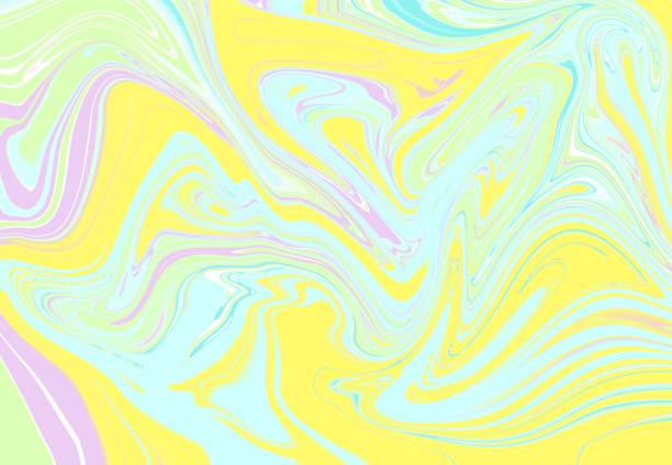 istock Abstract multicolored background with on-trend colors. Designing wrapping paper, wallpaper, and more. Mixing acrylic paints. Modern liquid art. Ink stain pattern. 1316906597