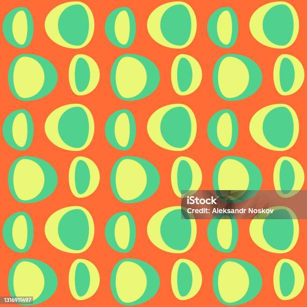 Aesthetic Patterns Rounded Rounded Abstract Seamless Pattern Decorative Accent For Any Surfaces ...