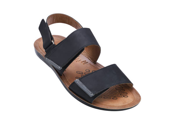 istock Men leather sandal style isolated on white background 1316913739