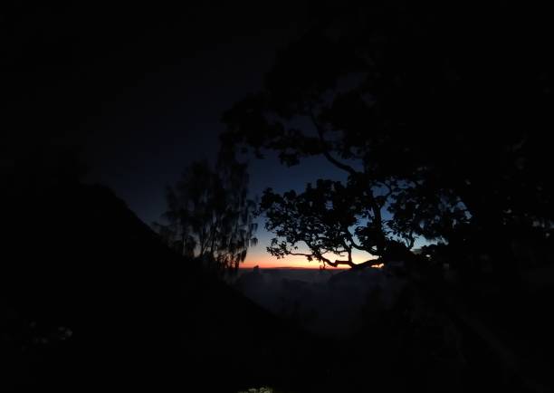 istock Sunset in mountain Indonesia 1316914477