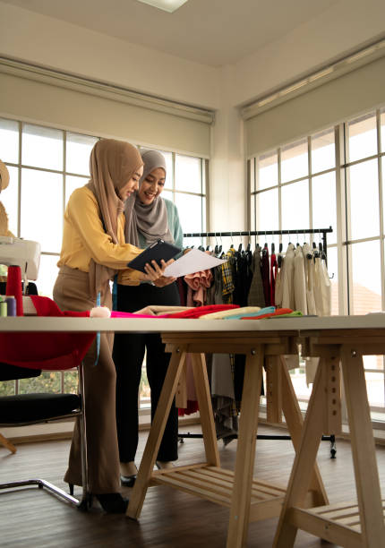 istock Is the design and tailoring of clothes. 1316923558