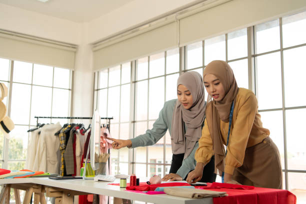 istock Is the design and tailoring of clothes. 1316923594