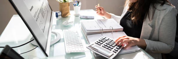 istock Professional Accountant Woman In Office 1316930719