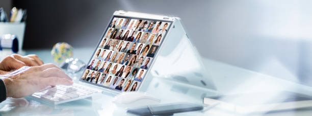 istock Online Video Conference And Digital Webinar 1316935004