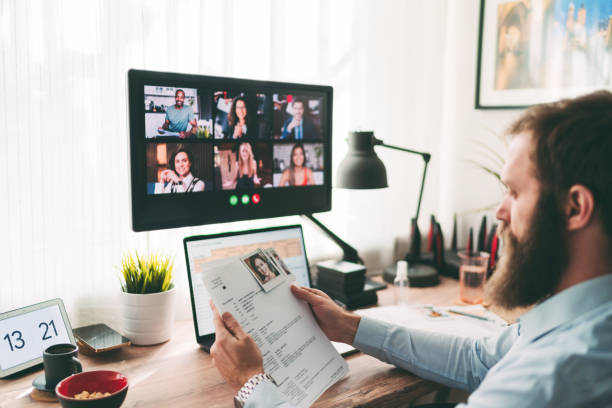 istock Home office during COVID-19 pandemic 1316943144