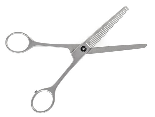 istock silver hair scissors isolated on white background 1316948118