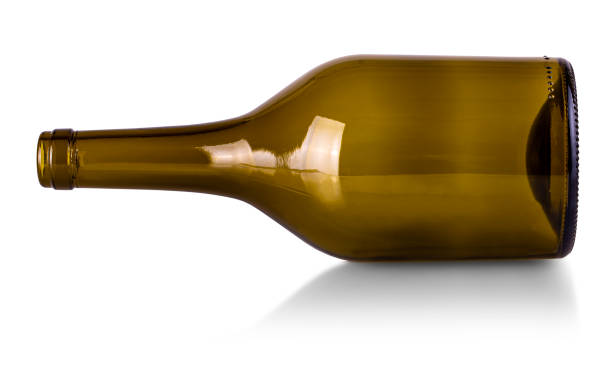 istock empty bottle of wine isolated on a white background 1316950167