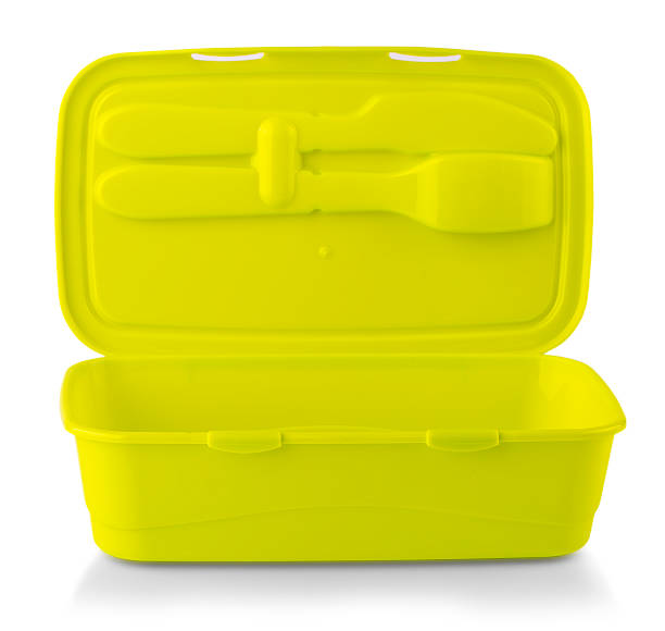istock Food plastic containers isolated on a white background 1316950190
