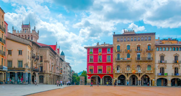 istock Plaza Mayor in Vic, Catalonia, Spain 1316950983