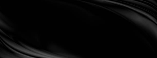 istock Black fabric background with copy space illustration 1316957296