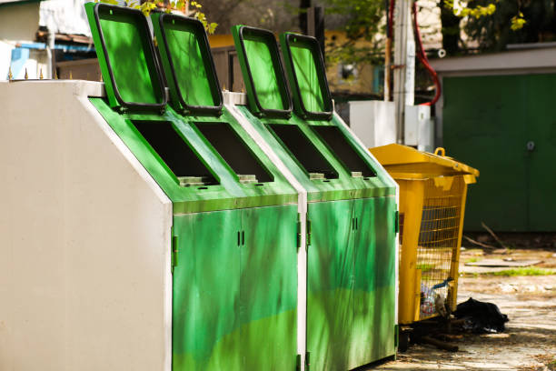istock Waste management. Sorting garbage before dumping in the bin to save the world, caring for the environment. Pollution garbage disposal management concept. 1316957327