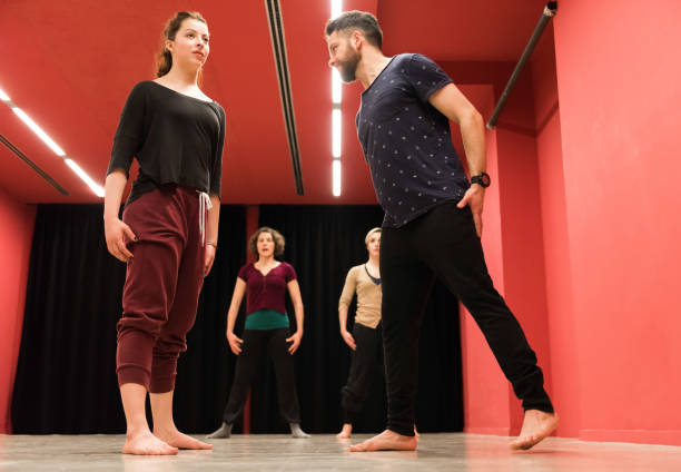 istock Man and woman performing dance 1316959754
