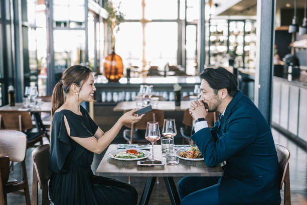 istock Man giving anniversary gift to her partner 1316976347