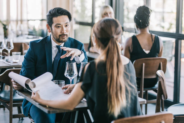 istock Business partners at lunch 1316976424