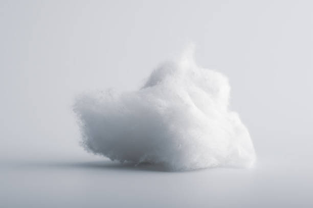 istock A piece of cotton on a white background 1316981541