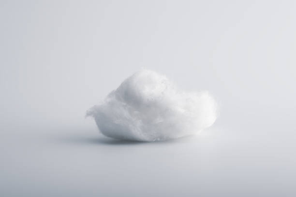 istock A piece of cotton on a white background 1316981542