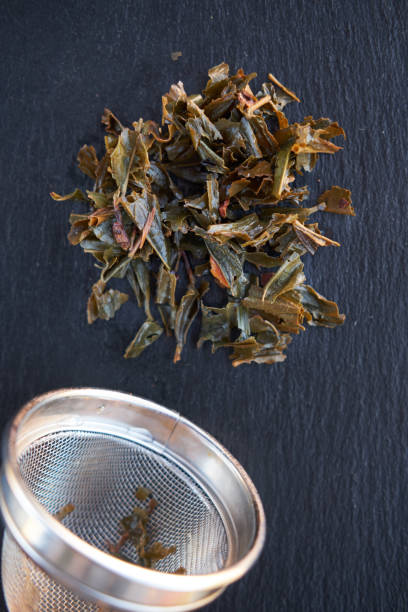istock Infused green tea leaves 1316986858