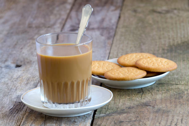 istock Coffee with milk and cookies 1316986918