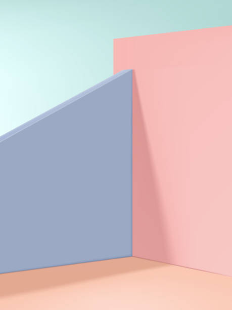 istock Vector Minimal Fashion & Beauty Product Display Background, Beige, Pink & Purple. 1316988171