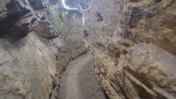 Aydintepe underground City it gives an impression that aydintepe underground city was built in order to hide and shelter  by the first christians who were banished by romans.