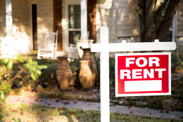 istock Home for sale with real estate sign.  Front yard. 1317001453