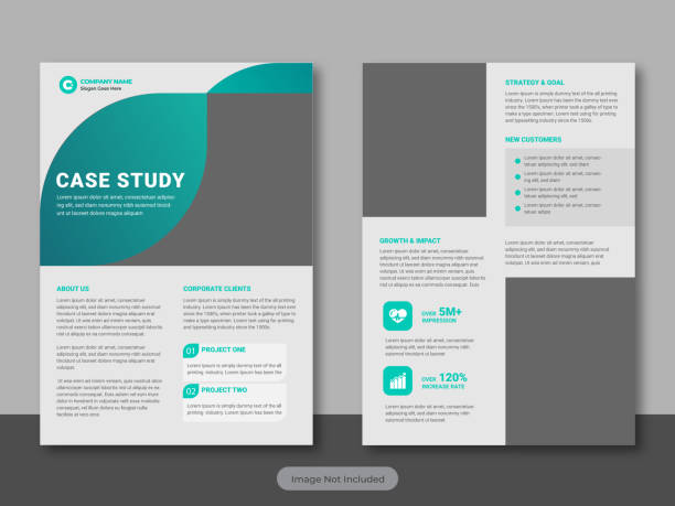 case study template with minimal design A case study is a report of an event, problem or activity. A case study format usually contains a hypothetical or real situation. It would also include any intricacies you might come across in the workplace. case studies stock illustrations