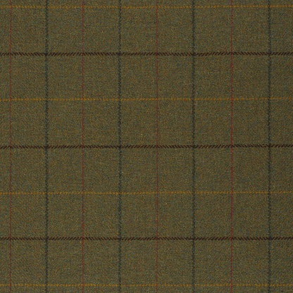 Plaid tweed fabric texture in green