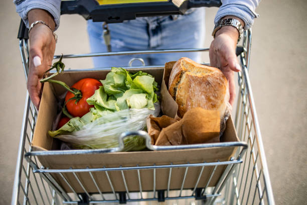 istock Groceries shopping. 1317007216