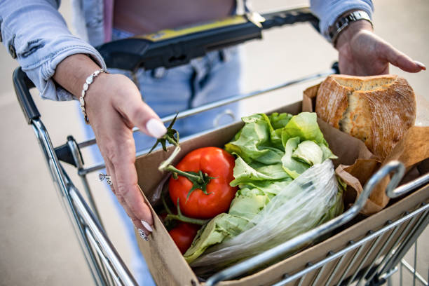 istock Groceries shopping. 1317007225