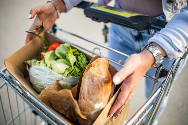 istock Groceries shopping. 1317007303