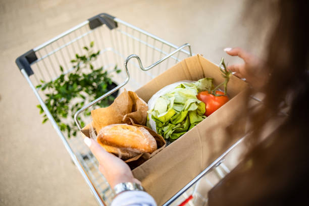 istock Groceries shopping. 1317007316
