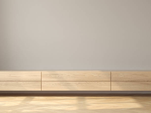 istock Minimalist Interior of modern living room 3D rendering 1317010239