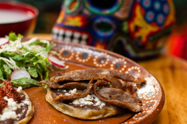 istock Traditional Mexican food sopes 1317012948