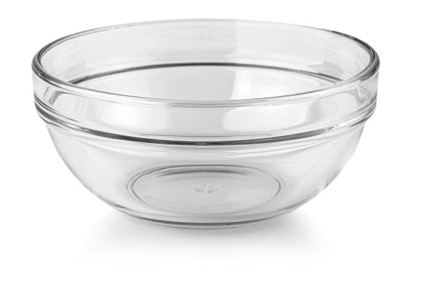 istock Empty bowl glass isolated on the white background. 1317025584
