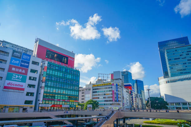 istock Streets of Sendai Station West Exit 1317027299